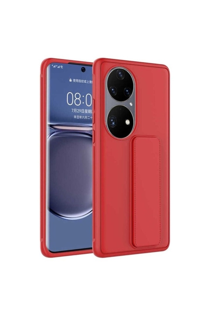 Huawei P50 Pro Uyumlu Kılıf Zore Qstand Kapak