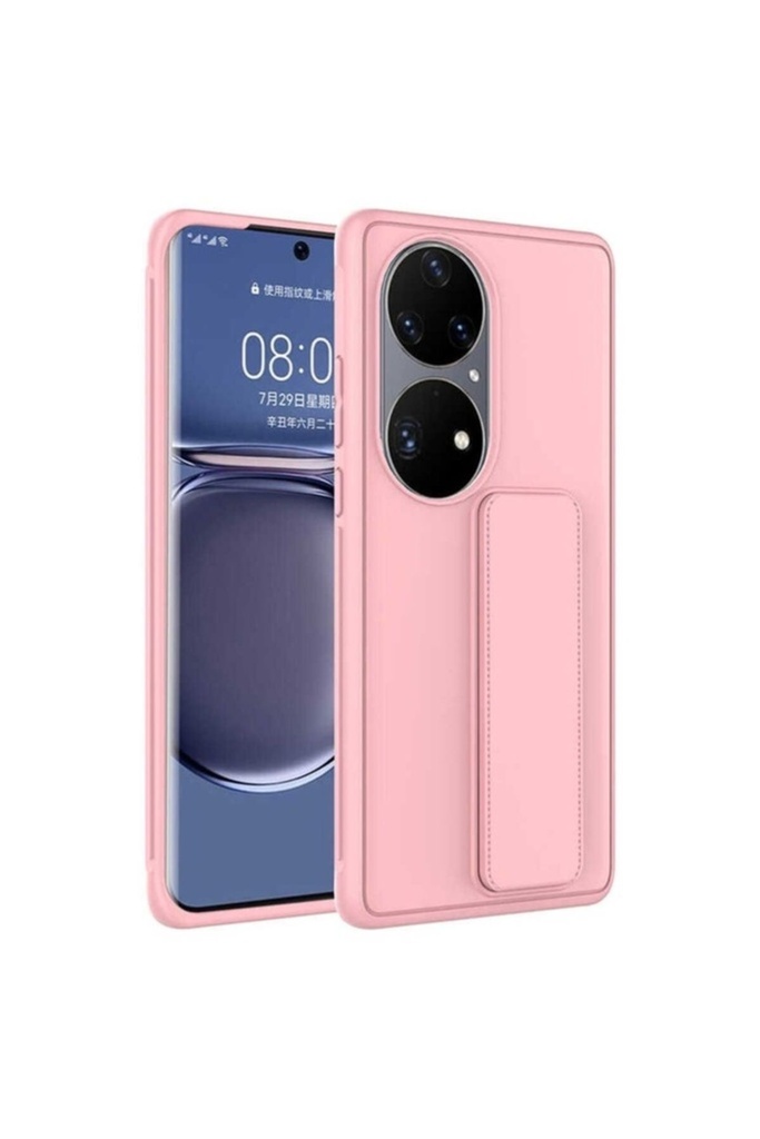 Huawei P50 Pro Uyumlu Kılıf Zore Qstand Kapak