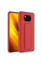 Xiaomi Poco X3 Uyumlu Kılıf Zore Qstand Kapak