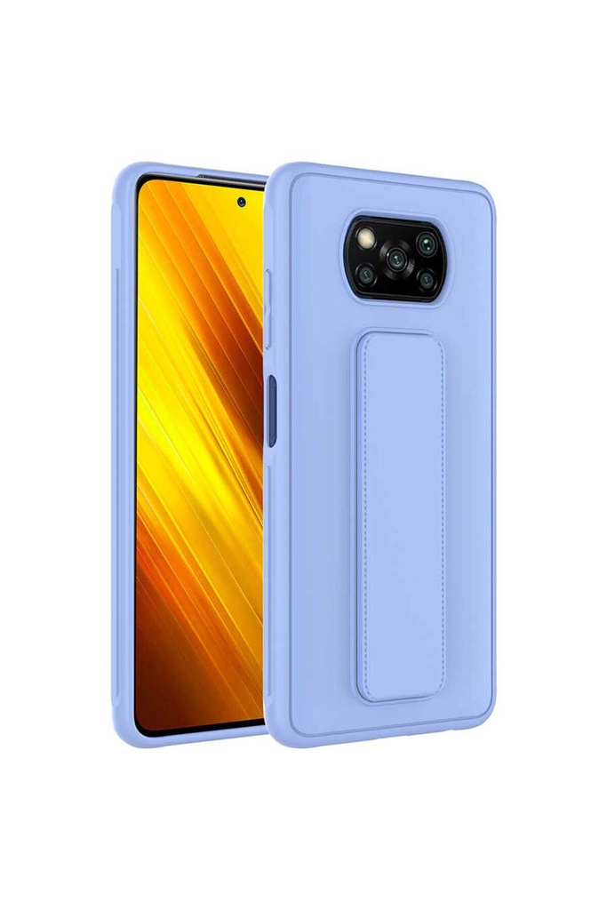 Xiaomi Poco X3 Uyumlu Kılıf Zore Qstand Kapak
