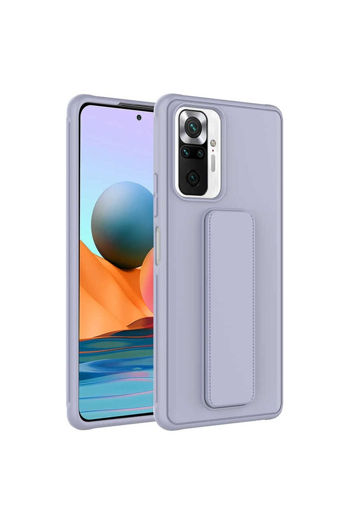 Xiaomi Redmi Note 10 Pro Uyumlu Kılıf Zore Qstand Kapak