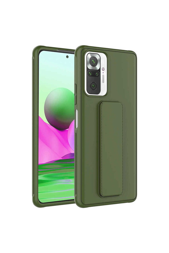 Xiaomi Redmi Note 10 Pro Uyumlu Kılıf Zore Qstand Kapak