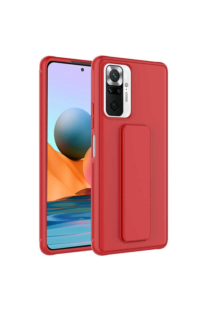 Xiaomi Redmi Note 10 Pro Uyumlu Kılıf Zore Qstand Kapak