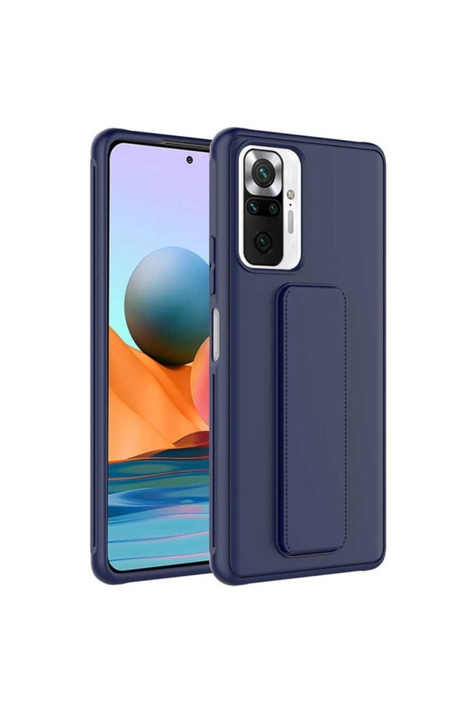 Xiaomi Redmi Note 10 Pro Uyumlu Kılıf Zore Qstand Kapak