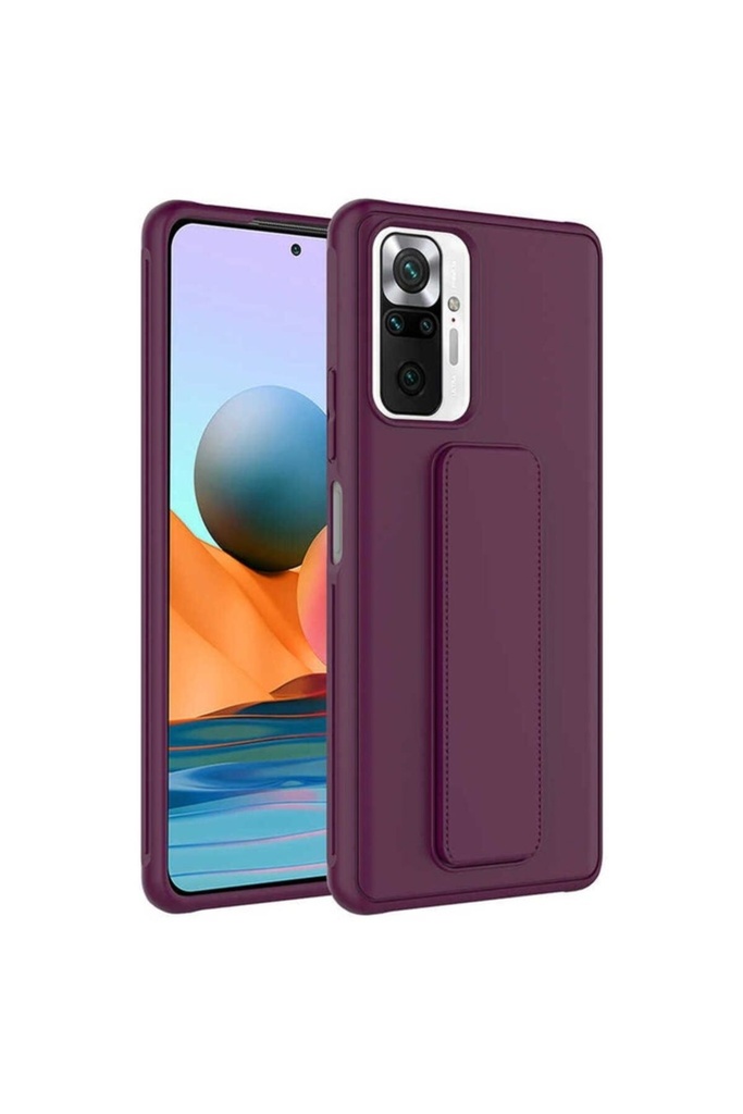 Xiaomi Redmi Note 10 Pro Uyumlu Kılıf Zore Qstand Kapak