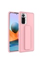 Xiaomi Redmi Note 10 Pro Uyumlu Kılıf Zore Qstand Kapak