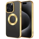 Apple iPhone 15 Pro Uyumlu Kılıf Tek Kamera Çerçeveli Logo Gösteren Zore Omega Kapak