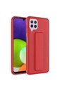 Samsung Galaxy M22 Uyumlu Kılıf Zore Qstand Kapak