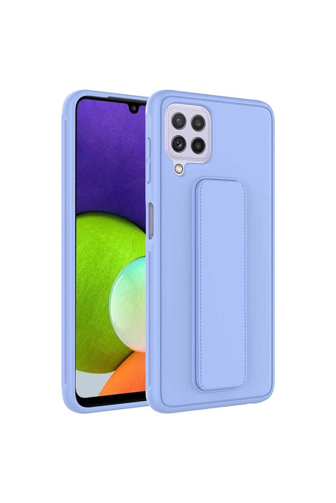 Samsung Galaxy M22 Uyumlu Kılıf Zore Qstand Kapak