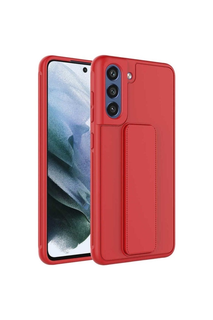 Samsung Galaxy S21 FE Uyumlu Kılıf Zore Qstand Kapak