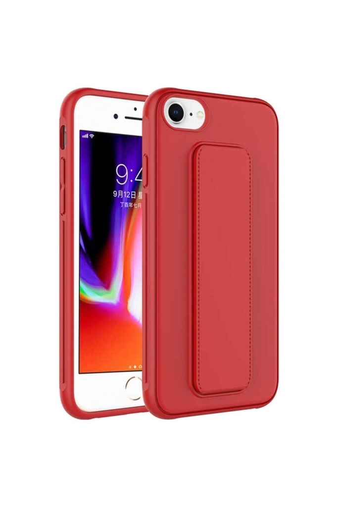 Apple iPhone 8 Uyumlu Kılıf Zore Qstand Kapak