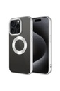 Apple iPhone 15 Pro Max Uyumlu Kılıf Tek Kamera Çerçeveli Logo Gösteren Zore Omega Kapak