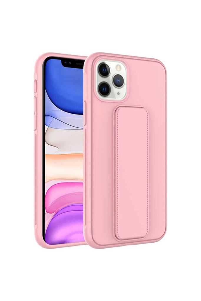 Apple iPhone 11 Pro Max Uyumlu Kılıf Zore Qstand Kapak
