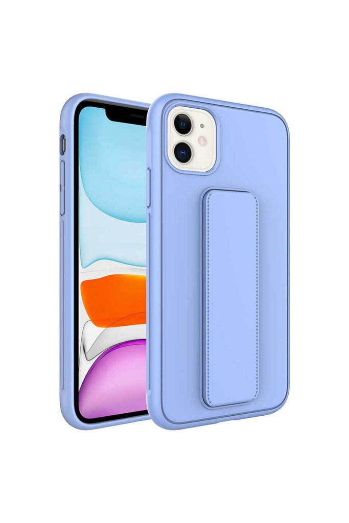 Apple iPhone 12 Uyumlu Kılıf Zore Qstand Kapak
