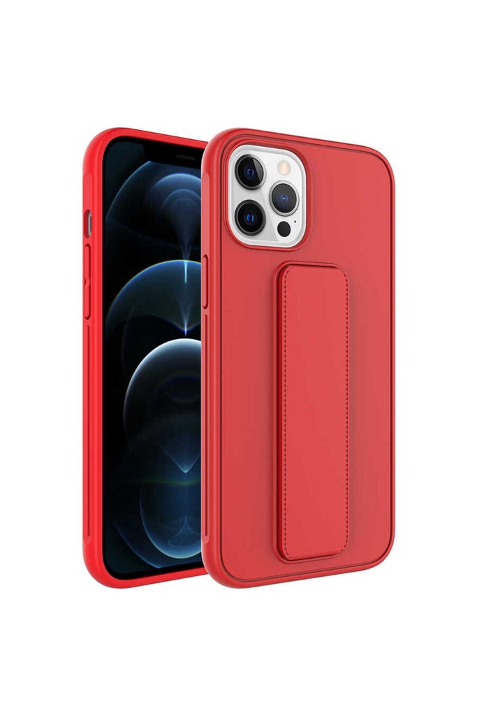 Apple iPhone 12 Pro Max Uyumlu Kılıf Zore Qstand Kapak