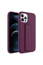 Apple iPhone 12 Pro Max Uyumlu Kılıf Zore Qstand Kapak