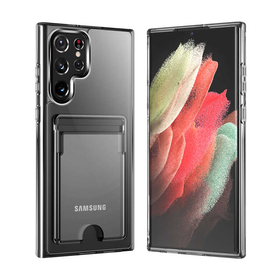 [RNZ-TA73148] Samsung Galaxy S21 Ultra Uyumlu Kılıf Zore Ensa Kapak