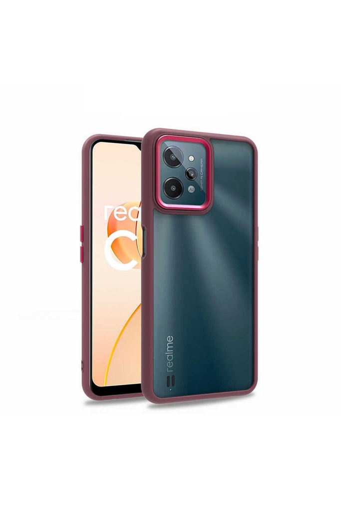 Realme C31 Uyumlu Kılıf Zore Flora Kapak