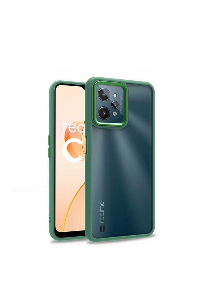 Realme C31 Uyumlu Kılıf Zore Flora Kapak