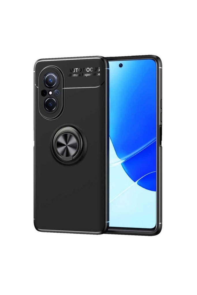 [RNZ-TA73462] Huawei Nova 9 SE Uyumlu Kılıf Zore Ravel Silikon Kapak (Siyah)