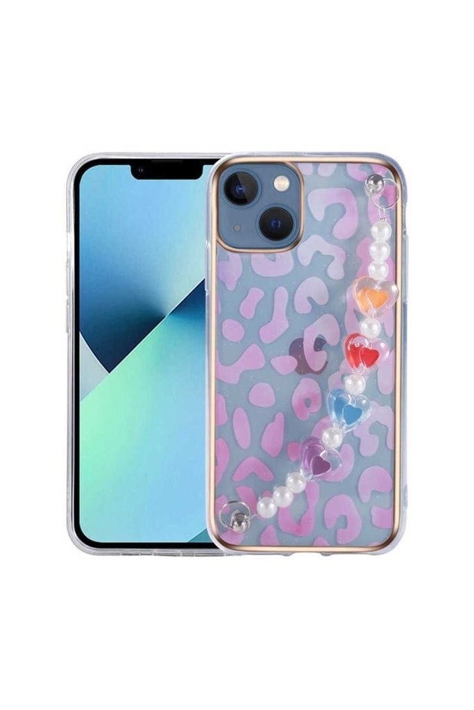 [RNZ-TA73809] Apple iPhone 13 Uyumlu Kılıf Zore Pilla Kapak (Pembe)