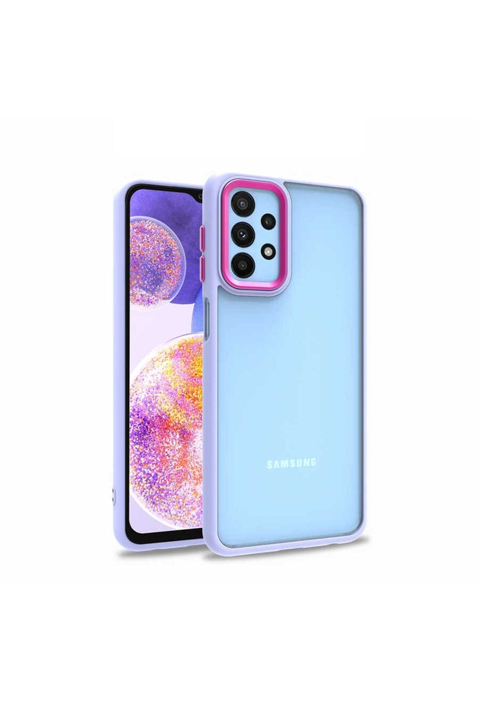 Samsung Galaxy A23 Uyumlu Kılıf Zore Flora Kapak