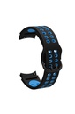 Samsung Galaxy Watch 4 44mm Uyumlu Kordon Silikon Esnek Yumuşak Delikli Spor KRD-02 Kayış