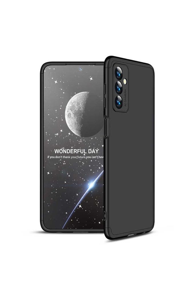 [RNZ-TA73731] Samsung Galaxy M23 Uyumlu Kılıf Zore Ays Kapak (Siyah)