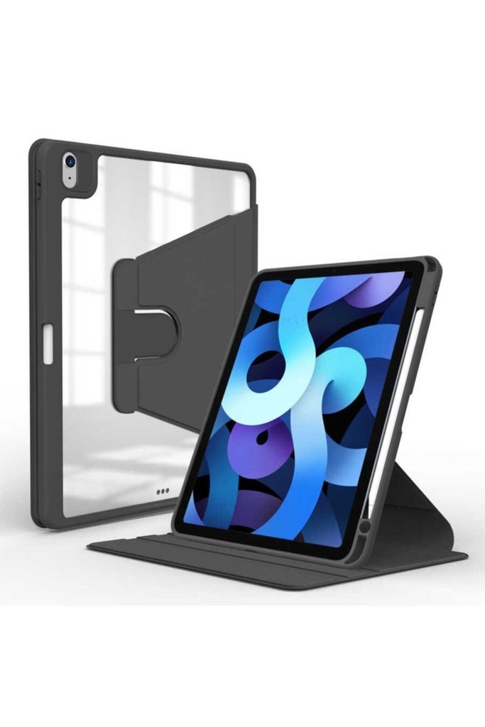 Apple iPad Air 10.9 2022 (5.Nesil) Uyumlu Kılıf Zore Nayn Dönebilen Standlı Kılıf