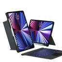Apple iPad Air 10.9 2022 (5.Nesil) Uyumlu Wiwu Mag Touch Klavyeli Standlı Kılıf