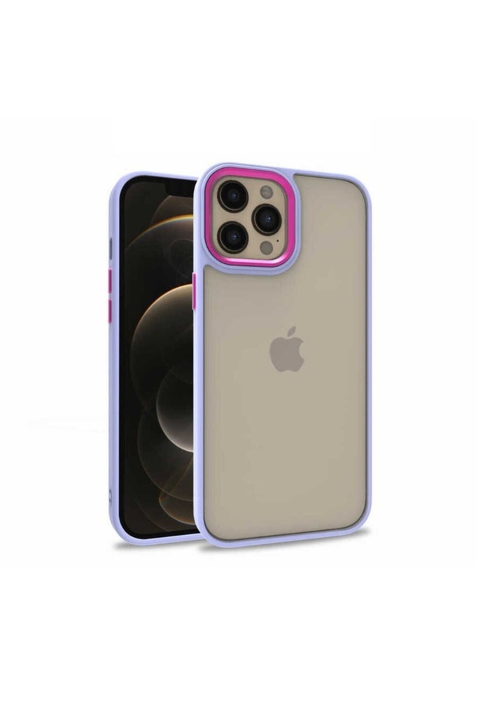 Apple iPhone 12 Pro Max Uyumlu Kılıf Zore Flora Kapak