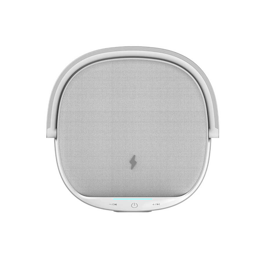 [RNZ-TA74326] Wiwu Y1 Gece Lambalı Ve Kablosuz Şarj Standlı Bluetooth Speaker Hoparlör