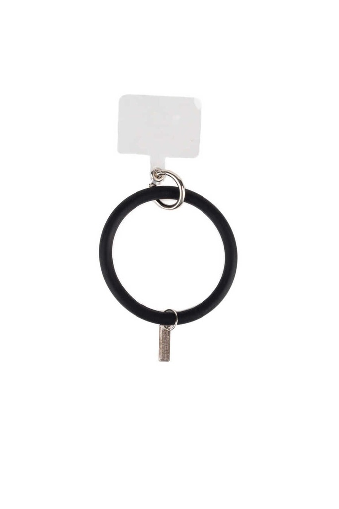 [RNZ-TA73990] Zore Hanger 01 Telefon Tutucu El Askısı Bileklik (Siyah)