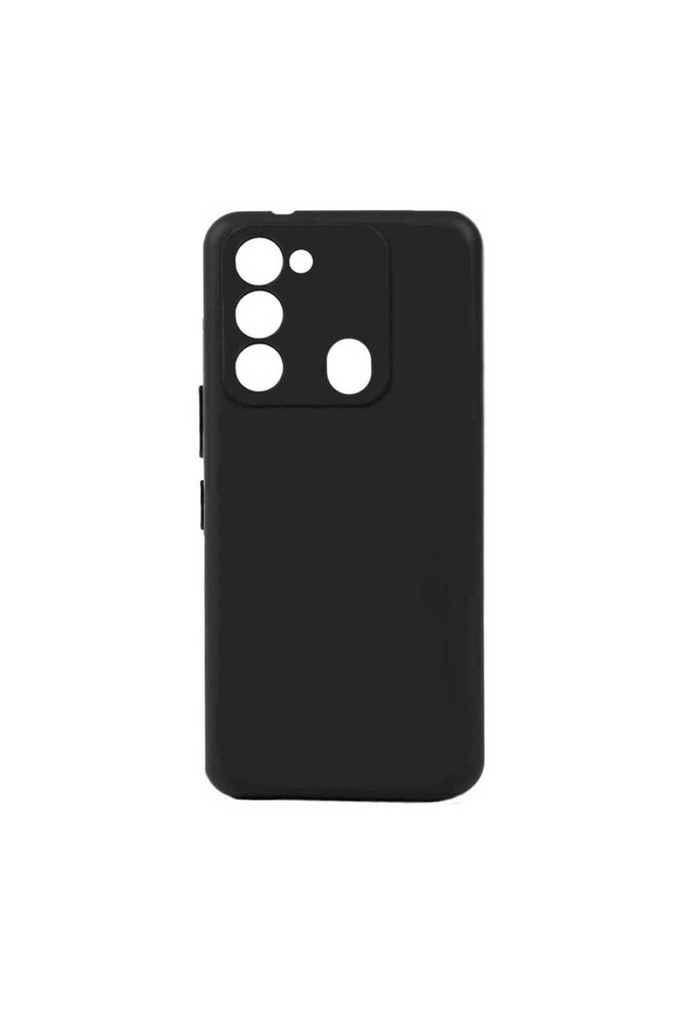 [RNZ-TA75031] Tecno Spark 8C Uyumlu Kılıf Zore Biye Silikon (Siyah)