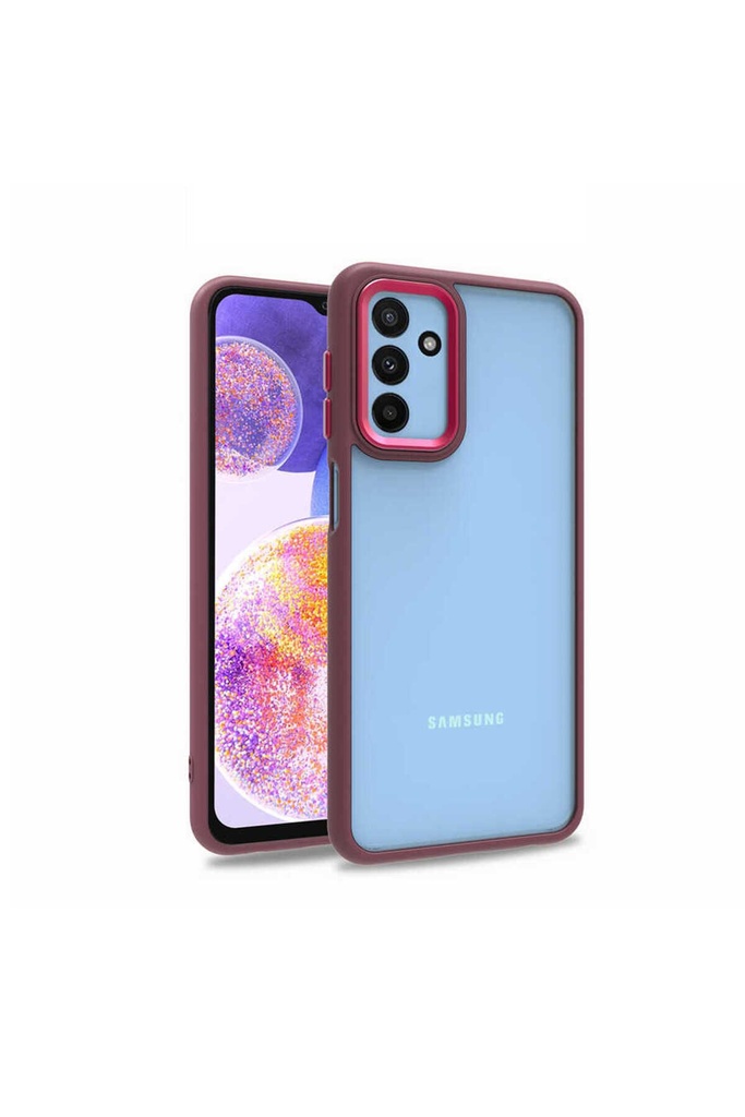 Samsung Galaxy M23 Uyumlu Kılıf Zore Flora Kapak