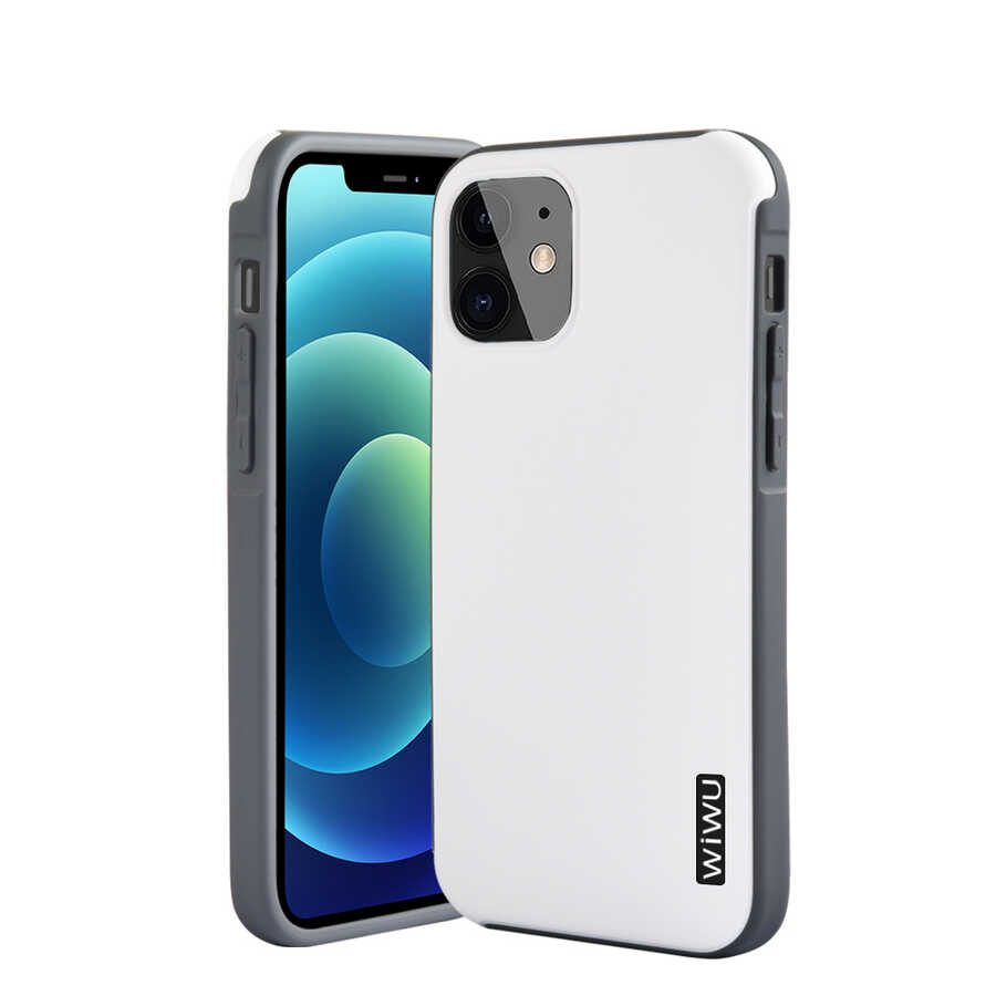 Apple iPhone 12 Uyumlu Kılıf ​​​​​Wiwu Sand Stone Kapak