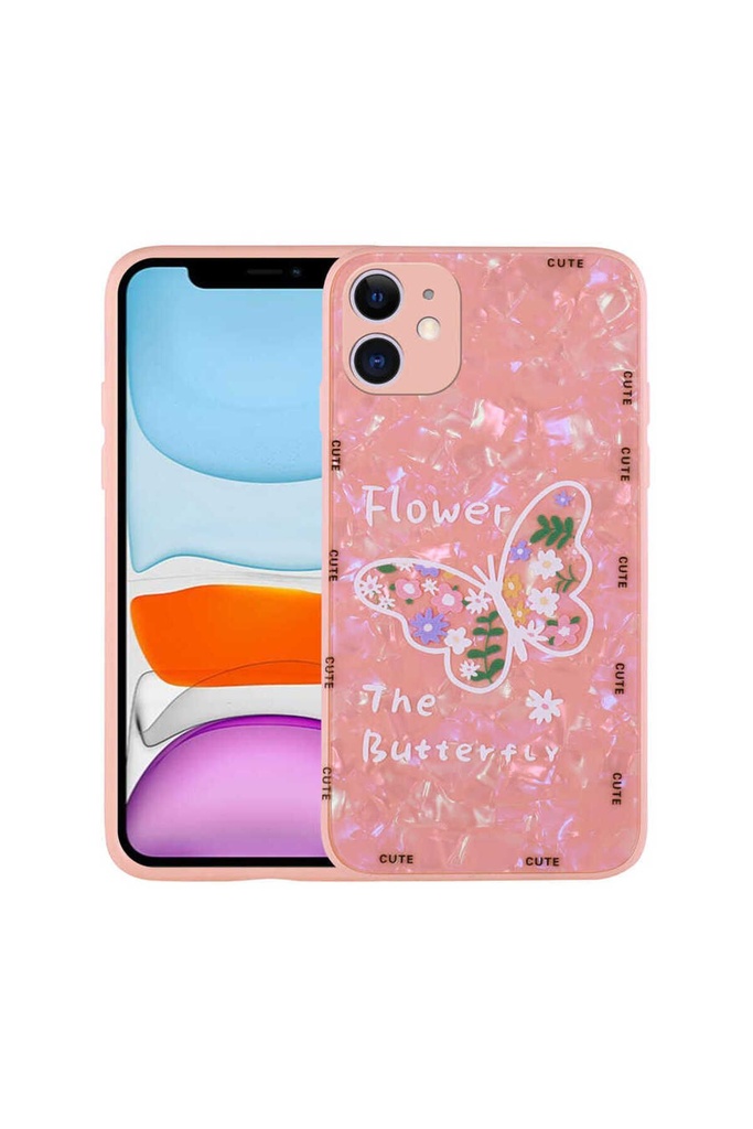 Apple iPhone 11 Uyumlu Kılıf Desenli Sert Silikon Zore Mumila Kapak