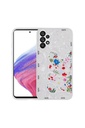 Samsung Galaxy A13 4G Uyumlu Kılıf Desenli Sert Silikon Zore Mumila Kapak