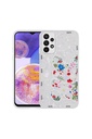 Samsung Galaxy A23 Uyumlu Kılıf Desenli Sert Silikon Zore Mumila Kapak