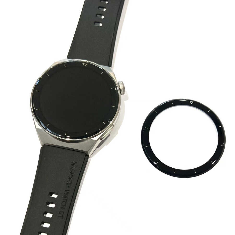Huawei Watch GT 3 Pro 46mm Uyumlu Zore PMMA Pet Saat Ekran Koruyucu