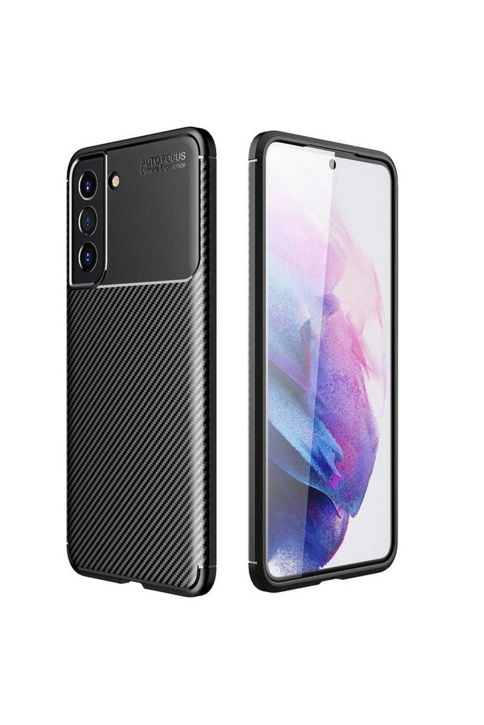 [RNZ-TA74387] Samsung Galaxy S21 FE Uyumlu Kılıf Zore Negro Silikon Kapak (Siyah)