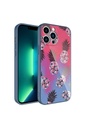 Apple iPhone 12 Pro Uyumlu Kılıf Kamera Korumalı Desenli Sert Silikon Zore Epoksi Kapak