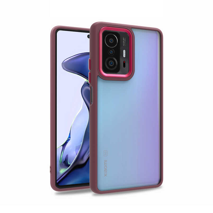 Xiaomi Mi 11T Pro 5G Uyumlu Kılıf Zore Flora Kapak