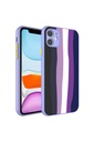 Apple iPhone 11 Uyumlu Kılıf Kamera Korumalı Renkli Temperli Zore X-Cam Kapak