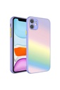 Apple iPhone 11 Uyumlu Kılıf Kamera Korumalı Renkli Temperli Zore X-Cam Kapak
