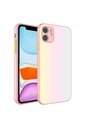 Apple iPhone 11 Uyumlu Kılıf Kamera Korumalı Renkli Temperli Zore X-Cam Kapak
