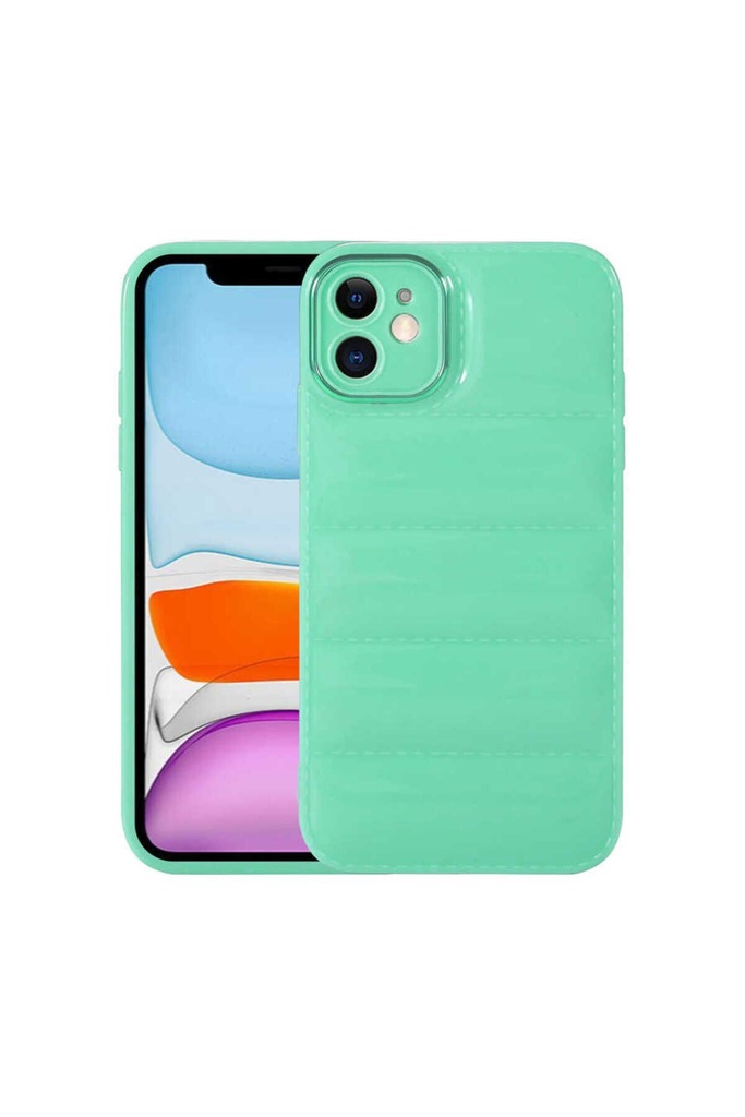 Apple iPhone 11 Uyumlu Kılıf Kamera Korumalı Parlak Airbag'li Zore Galya Kapak