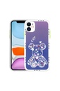 Apple iPhone 11 Uyumlu Kılıf Kamera Korumalı Desenli Sert Zore Hess Kapak