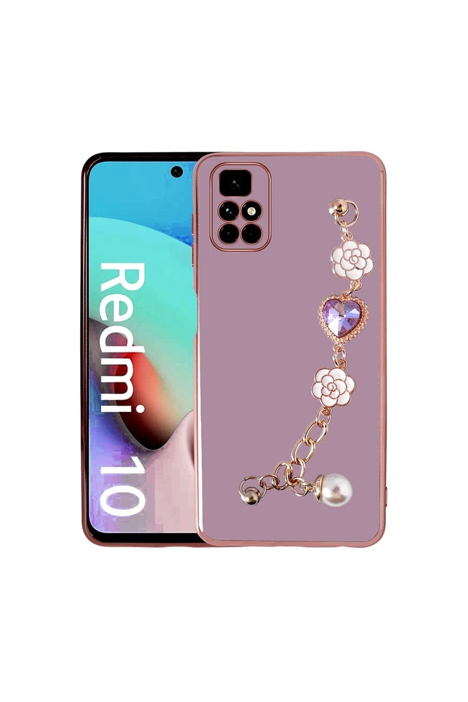 Xiaomi Redmi 10 Uyumlu Kılıf El Tutamaçlı Kamera Korumalı Zore Taka Silikon Kapak