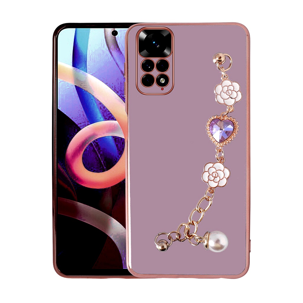 Xiaomi Redmi Note 11 Pro 5G Uyumlu Kılıf El Tutamaçlı Kamera Korumalı Zore Taka Silikon Kapak